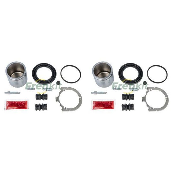 2X Frenkit Reparatursatz Bremssattel Vorne Passend FüR Alfa 164 CitroËN Evasion-image