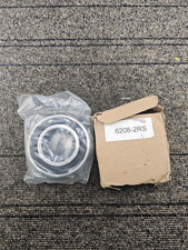  QTY 2 6208-2RS: Premium Rubber Seal Ball Bearing Replacement