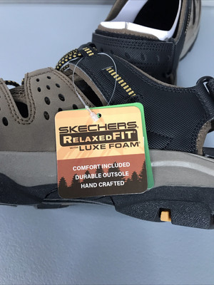 Skechers Relaxed Fit Luxe Foam Mens Sandals Sz 12 Tresmen  display picture 1