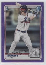 2020 Bowman Draft Chrome Purple Refractor 165/250 Jesse Franklin V #BD-17 09yc
