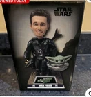 New ListingMax Fried Star Wars Mandalorian and Grogu Bobblehead 5/2/26 Sealed In-Hand!