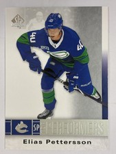 Elias Pettersson 2020-21 SP Authentic Top Performers #TP-EP - Vancouver Canucks
