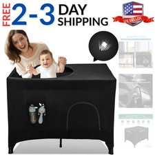 Pack N Play Blackout Cover, Crib Canopy Cover for Pack and Play, Breathable B...