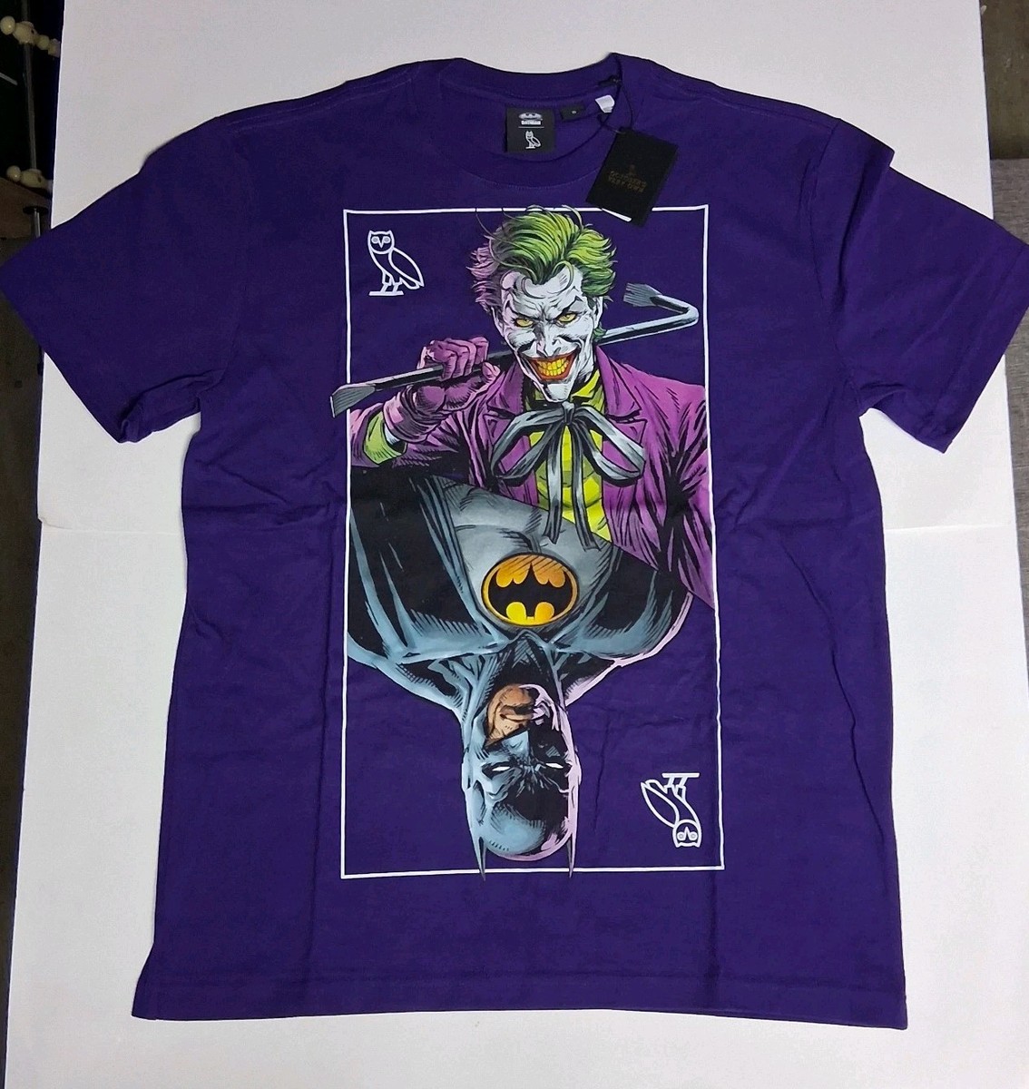 OVO x Batman The Joker Mirror T-Shirt (Small) October's Very Own