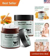 Beef Tallow for Skin, 2PCS Tallow and Honey Balm, Beef Tallow for Face, Organ...