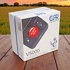 CPR V5000 Call Blocker for Landline Phones - Block All Robocalls and Spam Calls 