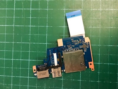 HP Pavilion 15-ck 15.6'' Laptop USB Card Reader Board W/ Cable DAG77ATB6C0