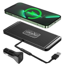 Wireless car Charger Charging pad 15w Non Slip FastCharger for car Wireless P...
