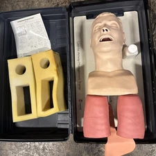 Laerdal Airway Management Trainer with Case Good Conditions
