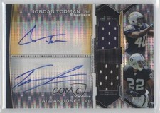 2011 Bowman Sterling 13/60 Jordan Todman Taiwan Jones #BSPDAR-TJ Auto 1q7