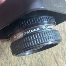 Near Mint Rodenstock Rodagon 80mm f/5.6 Enlargement Lens w/Cap and Case