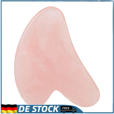 Gua Sha Gesichtsbehandlung Mit Rosenquarz Herzform Scraping Harz Bienenwachs