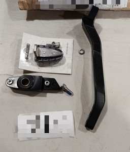 Aluminum Brake Lever Arm Peg Pedal Kit for Harley Dyna Street Bob FXDBP 13-2016