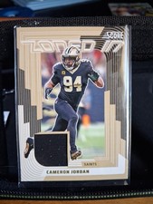 2025 Score - Zoned in Cameron Jordan #ZON-CJN Jerseys (MEM)