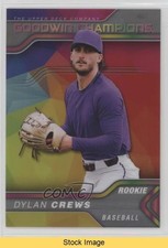 2023 Goodwin Champions Platinum Rainbow Color Wheel Dylan Crews #P36 READ 1tr
