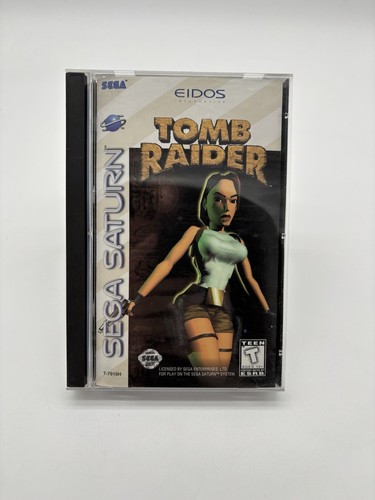 Tomb Raider (Sega Saturn, 1996) CIB Complete in Box