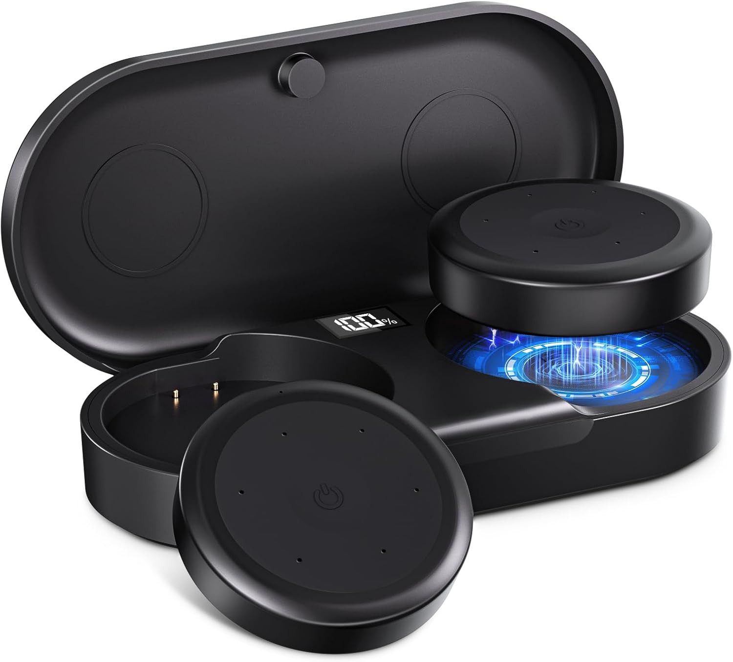 Doohoeek 2025 Ski Helmet Speaker, True Wireless Earbuds for Audio-Ready Helmets,