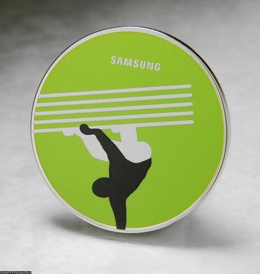 OLYMPIC PINS BADGE 2018 PYEONGCHANG SOUTH KOREA SAMSUNG SPONSOR - SNOWBOARDING