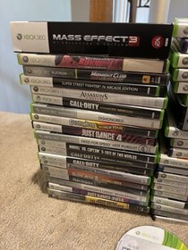Lot Of 45 microsoft XBOX 360 VIDEO GAMES---COOL TITLES---SPECIAL 1 DAY AUCTION