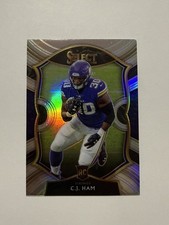 2020 Panini Select - Concourse C.J. Ham #37 Silver Prizm (RC)