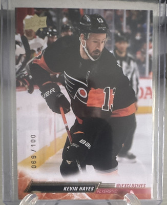Upper Deck Series 1 Kevin Hayes #134 UD Exclusives /100 Flyers 2022-23