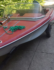 Motorboot Vega 911, Außenborder Yamaha, Trai...