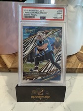 2019 Select Zebra Christian Mccaffrey PSA 9 Panthers Case Hit￼