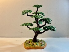 Forest Tree. Plastic 6" tall tree for your Diorama or playset. Great detail.