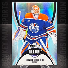 2025-26 Allure - Olivier Rodrigue Rookie RC - #124  OILERS MINT