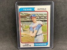 1974 Topps - Tom Grieve #268 Texas Rangers