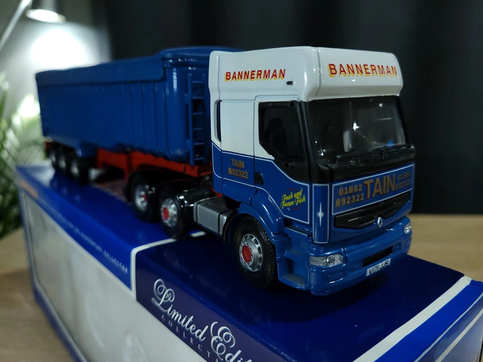 Corgi CC12106 Renault Premium Bannerman Transport Tain, Scotland Bulk Tipper New - Image 3 of 4