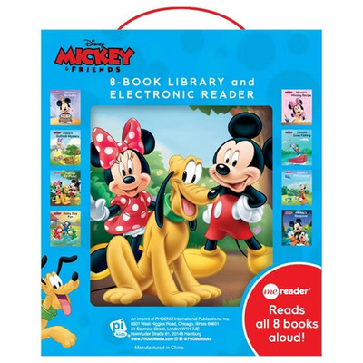 Disney Mickey and Friends: Me Reader 8-Book Library and Electronic Reader Sound