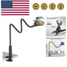 Gooseneck Cell Phone Holder, Universal 360 Flexible Phone Stand Lazy Bracket ...