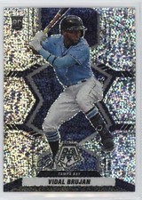2022 Panini Mosaic Rookies White Sparkle Mosaic Prizm Vidal Brujan #245 11oq