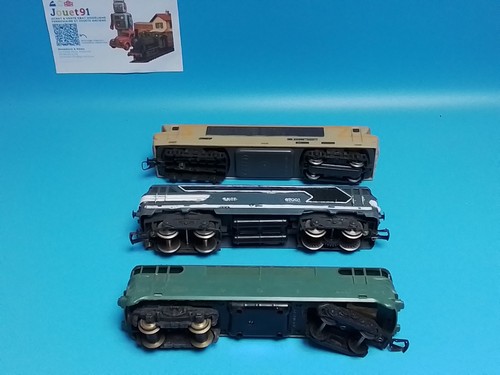 LOCOMOTORAS JOUF FOBBI HO SNCF BB22200 BB9240 6700. LOTE A RETRAVAILLER (01) | Condition: Occasion