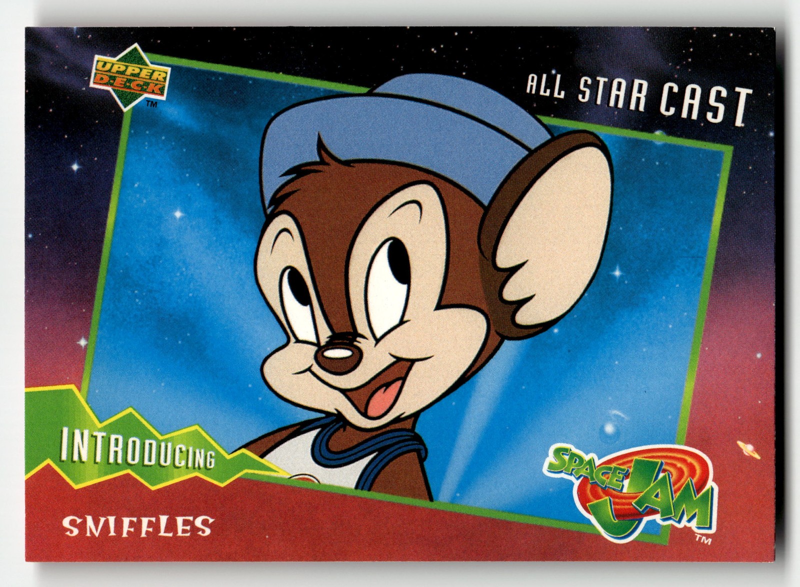1996 Upper Deck Space Jam Sniffles #17 HIGH GRADE
