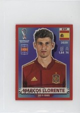 2022 Panini FIFA World Cup Qatar Stickers Spain Red Marcos Llorente #ESP12 14dq