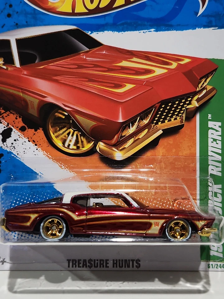 Buick Riviera Real Riders 1971 Hot Wheels Super Treasure Hunts #11 Foto 2 de 4