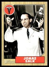 2009 Topps American Heritage Heroes #61 Jonas Salk