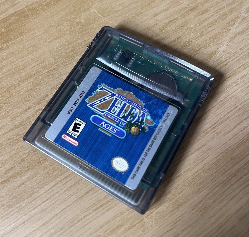 The Legend of Zelda: Oracle of Ages. Nintendo Game Boy Colour.