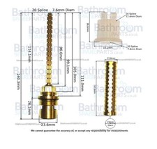 Dornbracht X Tor gegen den Uhrzeigersinn schließend 1/2" 9090032020090