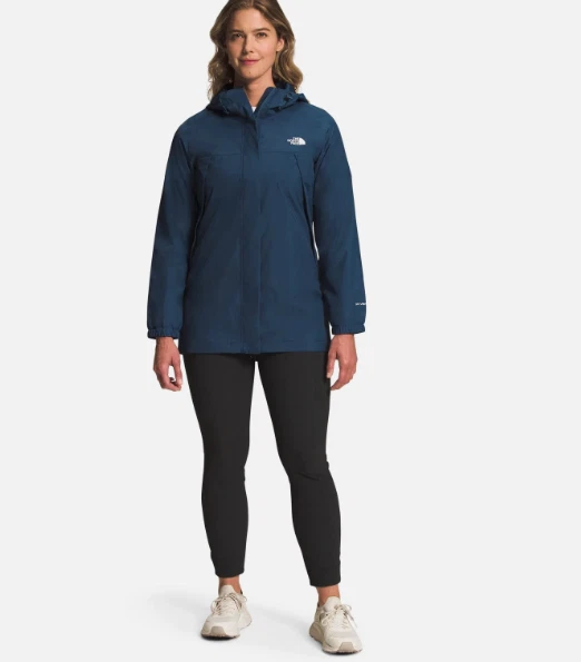 THE NORTH FACE WOMEN'S ANTORA PARKA WATERPROOF RAIN JACKET Shady Blue S XL XXL
