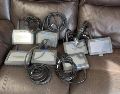 Lot  7  Qualcomm Omnitracs CV90-JB425-100 Electronic Log Display Interface @D12