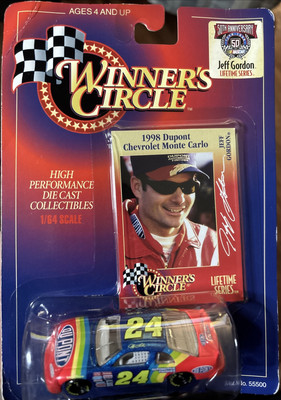Jeff Gordon #24 1998 DuPont Monte Carlo Winner s Circle NASCAR No. 55500 Diecast