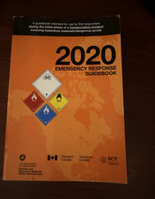 2020 Emergency Response Guidebook (ERG) Hazardous Materials Incident Manual