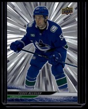 2024-25 Upper Deck #428 Teddy Blueger Outburst Silver
