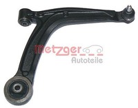 Metzger Lenker, RadaufhäNgung Vorderachse Rechts U.A. FüR Abarth, Fiat, Ford