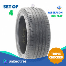 Set Of 4 Used 28540r20 Goodyear Eagle Sport Moextended Run Flat - 6-7.532