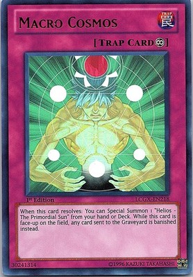 Macro Cosmos 1st Edition Ultra Rare Legendary Collection 2 LCGX-EN218 NM