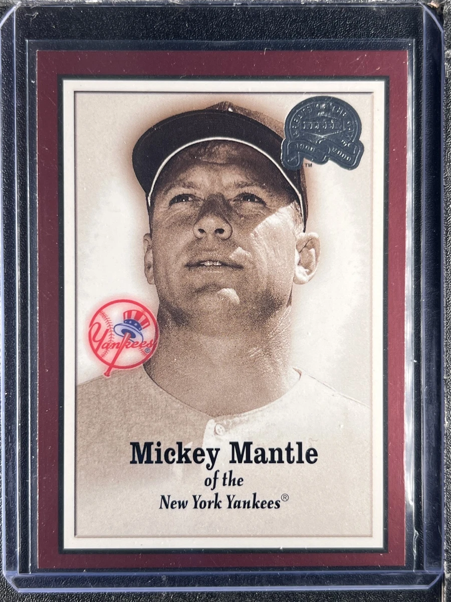 2000 Fleer Greats of the Game - Mickey Mantle #1 for sale | eBay